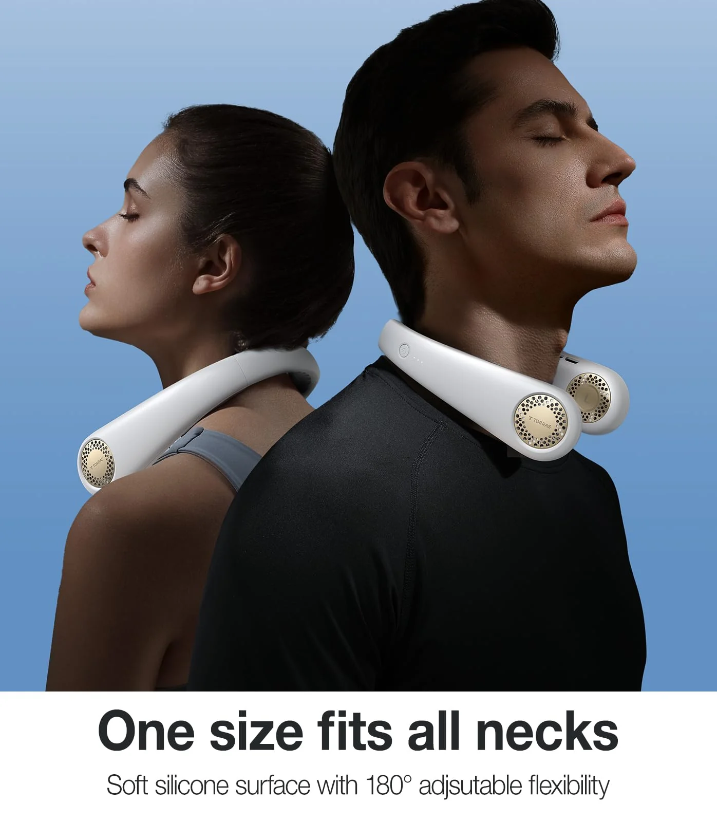 TORRAS COOLiFY L3 Neck Fan -Pearl White [US Only] - Image 11