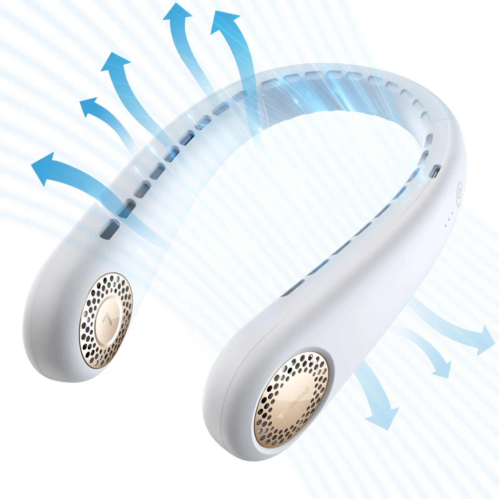 TORRAS COOLiFY L3 Neck Fan -Pearl White [US Only] - Image 4