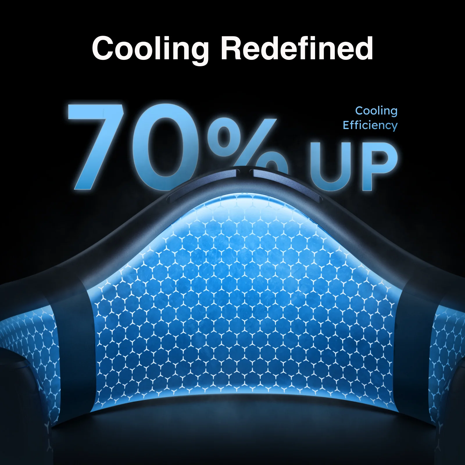 TORRAS COOLiFY Cyber Neck Air Conditioner - Cascade Black - Image 4