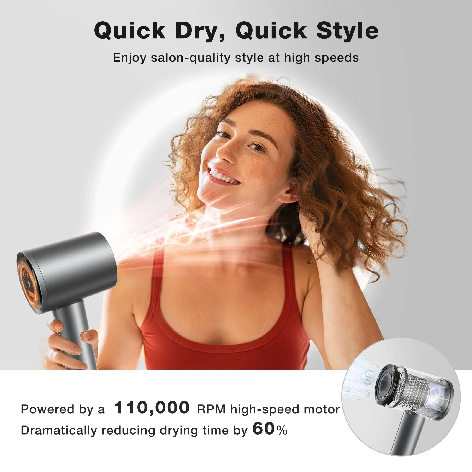 Stream Hair Dryer - Arctic White [US Only] - Image 4
