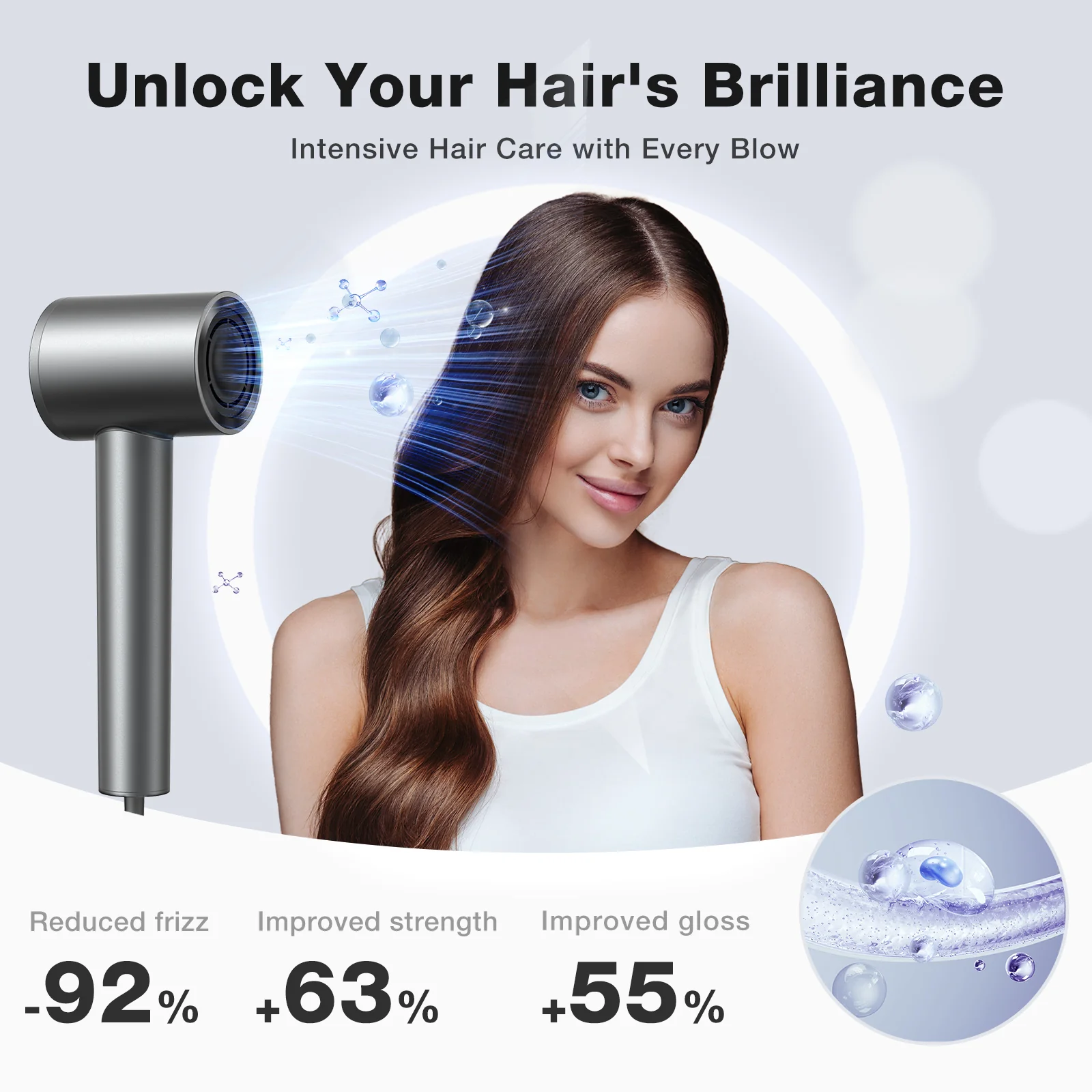 Stream Hair Dryer - Arctic White [US Only] - Image 5